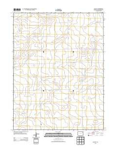 Elba NE Colorado Historical topographic map, 1:24000 scale, 7.5 X 7.5 Minute, Year 2013