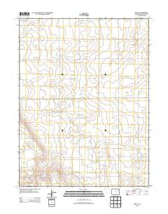 Elba SE Colorado Historical topographic map, 1:24000 scale, 7.5 X 7.5 Minute, Year 2013