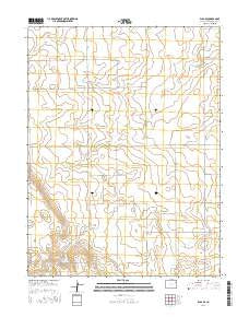 Elba SE Colorado Current topographic map, 1:24000 scale, 7.5 X 7.5 Minute, Year 2016