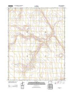 Elba SW Colorado Historical topographic map, 1:24000 scale, 7.5 X 7.5 Minute, Year 2013