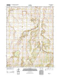 Elbert Colorado Historical topographic map, 1:24000 scale, 7.5 X 7.5 Minute, Year 2013