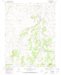Elbert Colorado Historical topographic map, 1:24000 scale, 7.5 X 7.5 Minute, Year 1970