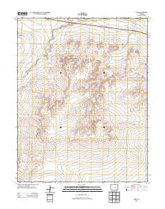 Elder Colorado Historical topographic map, 1:24000 scale, 7.5 X 7.5 Minute, Year 2013