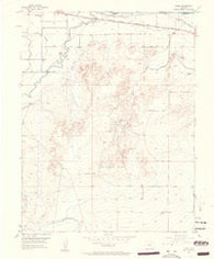 Elder Colorado Historical topographic map, 1:24000 scale, 7.5 X 7.5 Minute, Year 1954