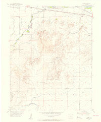 Elder Colorado Historical topographic map, 1:24000 scale, 7.5 X 7.5 Minute, Year 1954