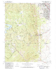 Eldorado Springs Colorado Historical topographic map, 1:24000 scale, 7.5 X 7.5 Minute, Year 1965