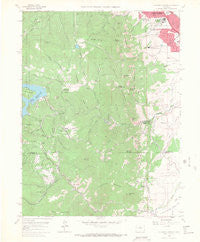 Eldorado Springs Colorado Historical topographic map, 1:24000 scale, 7.5 X 7.5 Minute, Year 1965