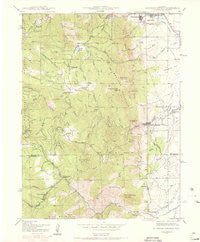 Eldorado Springs Colorado Historical topographic map, 1:24000 scale, 7.5 X 7.5 Minute, Year 1942