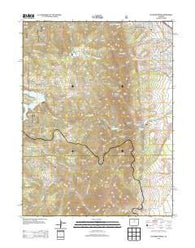Eldorado Springs Colorado Historical topographic map, 1:24000 scale, 7.5 X 7.5 Minute, Year 2013