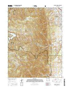 Eldorado Springs Colorado Current topographic map, 1:24000 scale, 7.5 X 7.5 Minute, Year 2016