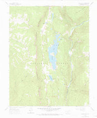 Electra Lake Colorado Historical topographic map, 1:24000 scale, 7.5 X 7.5 Minute, Year 1960