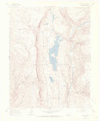 Electra Lake Colorado Historical topographic map, 1:24000 scale, 7.5 X 7.5 Minute, Year 1960