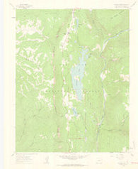 Electra Lake Colorado Historical topographic map, 1:24000 scale, 7.5 X 7.5 Minute, Year 1960