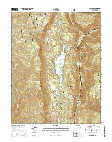 Electra Lake Colorado Current topographic map, 1:24000 scale, 7.5 X 7.5 Minute, Year 2016