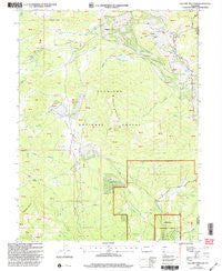 Electric Mountain Colorado Historical topographic map, 1:24000 scale, 7.5 X 7.5 Minute, Year 2001