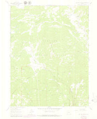 Electric Mountain Colorado Historical topographic map, 1:24000 scale, 7.5 X 7.5 Minute, Year 1961
