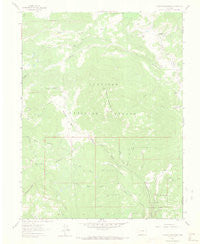 Electric Mountain Colorado Historical topographic map, 1:24000 scale, 7.5 X 7.5 Minute, Year 1961