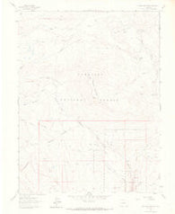 Electric Mountain Colorado Historical topographic map, 1:24000 scale, 7.5 X 7.5 Minute, Year 1961