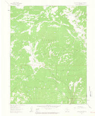 Electric Mountain Colorado Historical topographic map, 1:24000 scale, 7.5 X 7.5 Minute, Year 1961