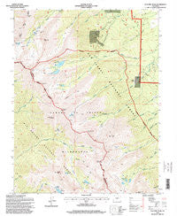 Electric Peak Colorado Historical topographic map, 1:24000 scale, 7.5 X 7.5 Minute, Year 1994