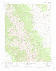 Electric Peak Colorado Historical topographic map, 1:62500 scale, 15 X 15 Minute, Year 1959