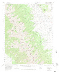 Electric Peak Colorado Historical topographic map, 1:62500 scale, 15 X 15 Minute, Year 1959