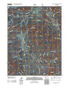 Electric Mountain Colorado Historical topographic map, 1:24000 scale, 7.5 X 7.5 Minute, Year 2011