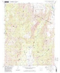 Elephant Head Rock Colorado Historical topographic map, 1:24000 scale, 7.5 X 7.5 Minute, Year 1984