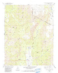 Elephant Head Rock Colorado Historical topographic map, 1:24000 scale, 7.5 X 7.5 Minute, Year 1984