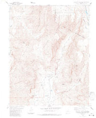Elephant Head Rock Colorado Historical topographic map, 1:24000 scale, 7.5 X 7.5 Minute, Year 1984