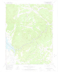 Elevenmile Canyon Colorado Historical topographic map, 1:24000 scale, 7.5 X 7.5 Minute, Year 1956
