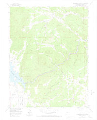 Elevenmile Canyon Colorado Historical topographic map, 1:24000 scale, 7.5 X 7.5 Minute, Year 1956