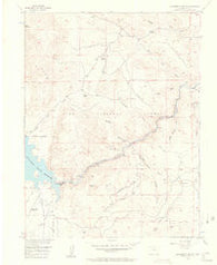 Elevenmile Canyon Colorado Historical topographic map, 1:24000 scale, 7.5 X 7.5 Minute, Year 1956