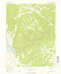 Elevenmile Canyon Colorado Historical topographic map, 1:24000 scale, 7.5 X 7.5 Minute, Year 1956
