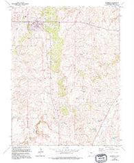 Elizabeth Colorado Historical topographic map, 1:24000 scale, 7.5 X 7.5 Minute, Year 1970