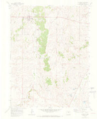 Elizabeth Colorado Historical topographic map, 1:24000 scale, 7.5 X 7.5 Minute, Year 1970
