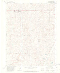 Elizabeth Colorado Historical topographic map, 1:24000 scale, 7.5 X 7.5 Minute, Year 1970
