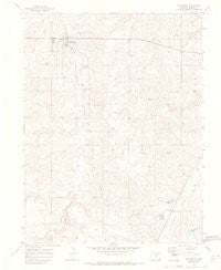 Elizabeth Colorado Historical topographic map, 1:24000 scale, 7.5 X 7.5 Minute, Year 1970