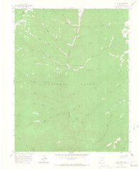 Elk Creek Colorado Historical topographic map, 1:24000 scale, 7.5 X 7.5 Minute, Year 1960