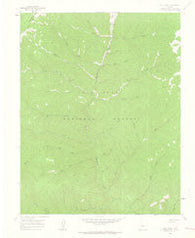 Elk Creek Colorado Historical topographic map, 1:24000 scale, 7.5 X 7.5 Minute, Year 1960