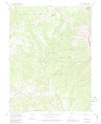 Elk Knob Colorado Historical topographic map, 1:24000 scale, 7.5 X 7.5 Minute, Year 1963