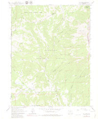 Elk Knob Colorado Historical topographic map, 1:24000 scale, 7.5 X 7.5 Minute, Year 1963