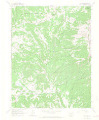 Elk Knob Colorado Historical topographic map, 1:24000 scale, 7.5 X 7.5 Minute, Year 1963