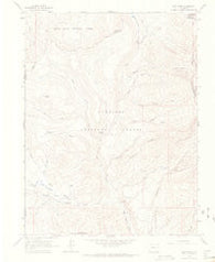 Elk Knob Colorado Historical topographic map, 1:24000 scale, 7.5 X 7.5 Minute, Year 1963
