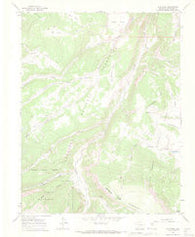 Elk Park Colorado Historical topographic map, 1:24000 scale, 7.5 X 7.5 Minute, Year 1965