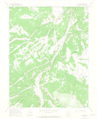 Elk Park Colorado Historical topographic map, 1:24000 scale, 7.5 X 7.5 Minute, Year 1965