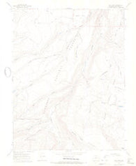 Elk Park Colorado Historical topographic map, 1:24000 scale, 7.5 X 7.5 Minute, Year 1965