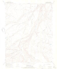 Elk Park Colorado Historical topographic map, 1:24000 scale, 7.5 X 7.5 Minute, Year 1965