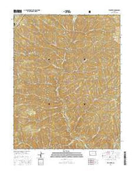 Elk Creek Colorado Current topographic map, 1:24000 scale, 7.5 X 7.5 Minute, Year 2016
