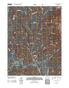 Elk Knob Colorado Historical topographic map, 1:24000 scale, 7.5 X 7.5 Minute, Year 2011